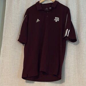 Adidas Texas A&M Polo